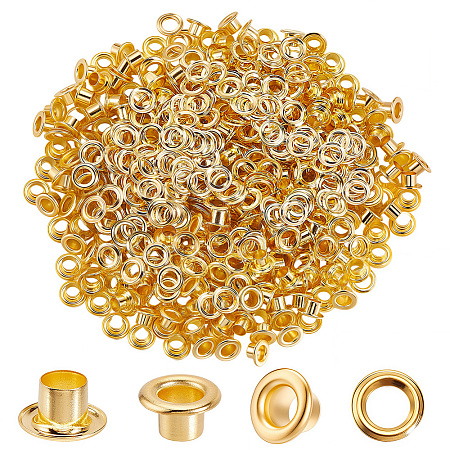 300 Sets Iron Grommet Eyelet Findings SCRA-GF0001-09B-1