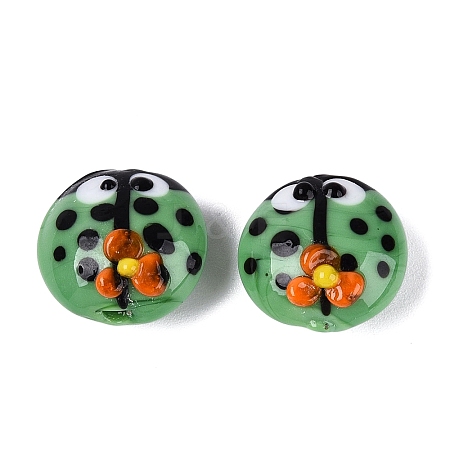 Handmade Lampwork Beads LA-N050-05G-1