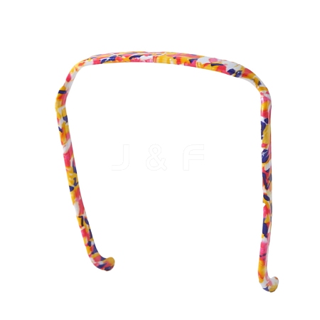 Resin Hair Bands PW-WG76178-04-1