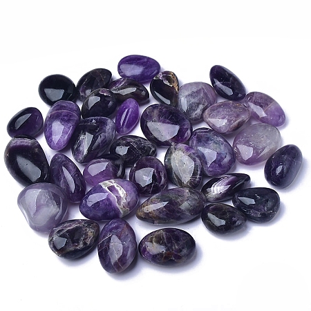 Natural Amethyst Imitation Pebble Ornament PW-WG8720F-08-1