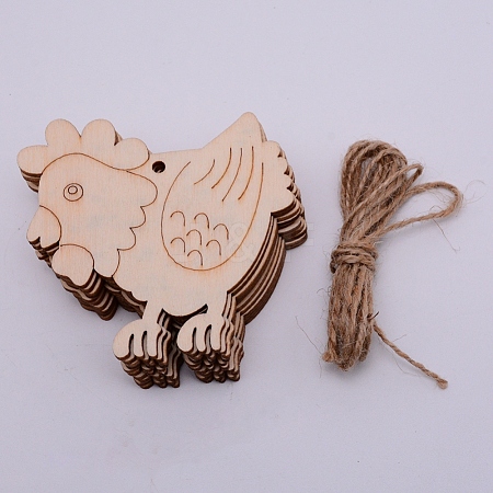 Cootonwood Pendants WOOD-WH0108-90-1