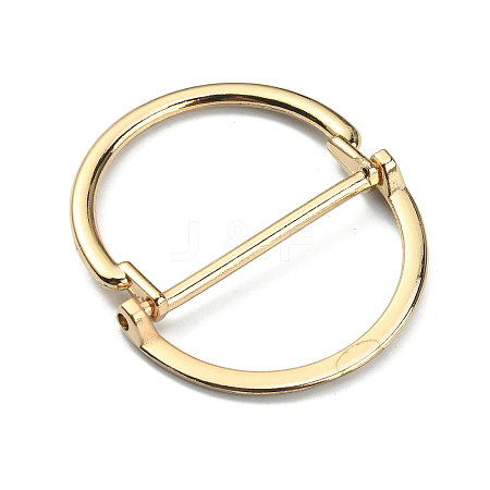 Alloy Buckle Clasps FIND-WH0143-82C-G-1