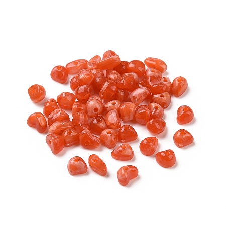 Acrylic Beads OACR-C013-09G-1