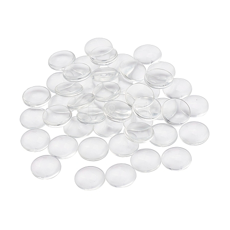 Transparent Glass Cabochons GGLA-YW0001-06A-1