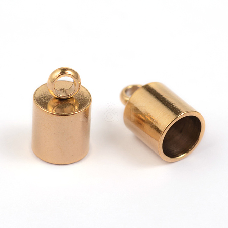 Ion Plating(IP) 304 Stainless Steel Cord Ends LS-STAS-E020-7G-1