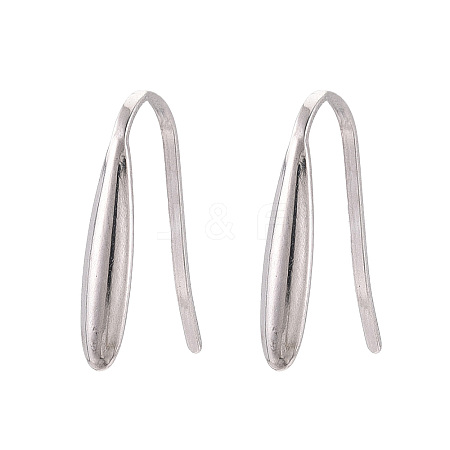 Tarnish Resistant 304 Stainless Steel Earring Hooks STAS-K182-24P-1