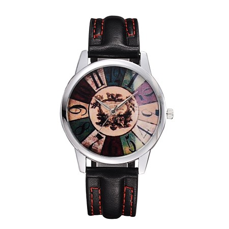 Fashionable Unisex Imitation Leather Alloy Electronic Wristwatches X-WACH-I007-05D-1