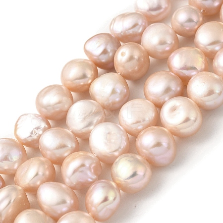 Natural Cultured Freshwater Pearl Beads Strands PEAR-A006-11D-1