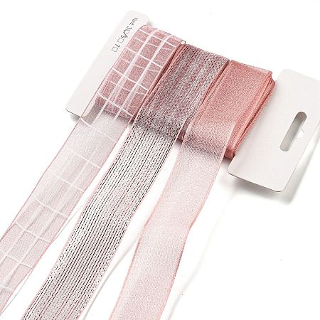 Polyester & Polycotton Ribbons Sets SRIB-G010-01B-03-1