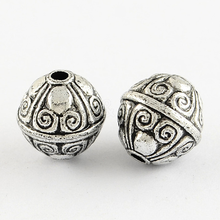 Bicone Antique Acrylic Beads PACR-S208-21AS-1