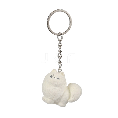 Alloy with Resin Cute Keychain KEYC-Z006-01P-B-1