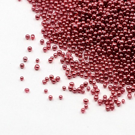 Indian Red Opaque Nail Art Trend Caviar Manicures Nail Micro Beads X-MRMJ-J001-D23-1