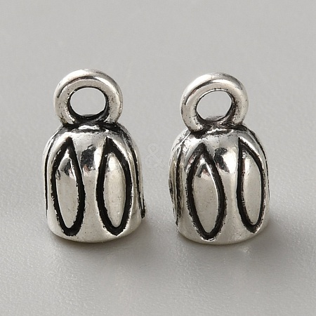 Tibetan Style Alloy Cord Ends FIND-WH20023-031AS-05-1