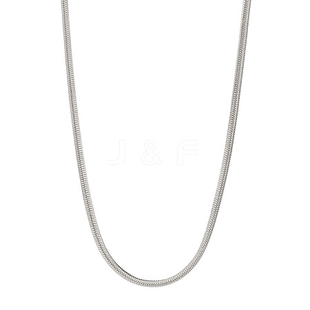 Alloy Snake Chain Necklaces for Women WH-WGE29A6-01-1