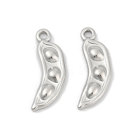 304 Stainless Steel Pendants STAS-Q350-10P-1