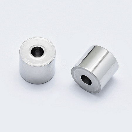 Tarnish Resistant Eco-Friendly 316 Surgical Stainless Steel Drilled Beads LS-STAS-I078-01P-NR-1