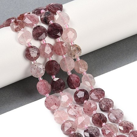 Natural Strawberry Quartz Beads Strands G-C116-A41-01-1