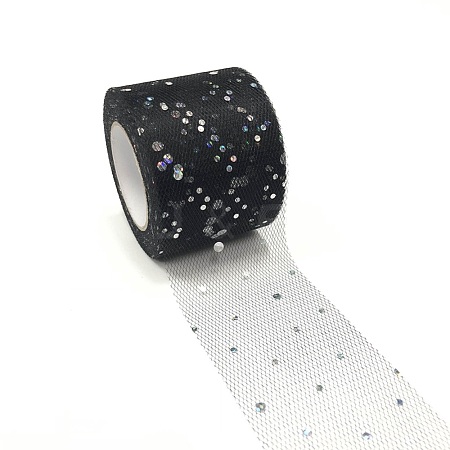 Glitter Sequin Deco Mesh Ribbons OCOR-P010-A-C40-1