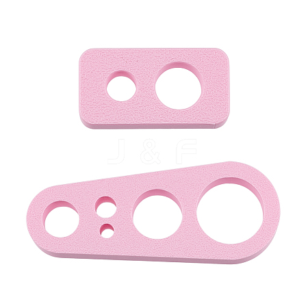 2Pcs 2 Styles Plastic Safety Eye Insertion Tool for Toy Making FIND-OC0013-51B-1