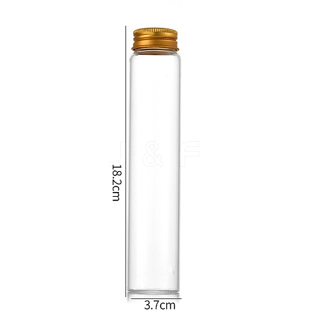 Clear Glass Bottles Bead Containers CON-WH0085-76J-02-1