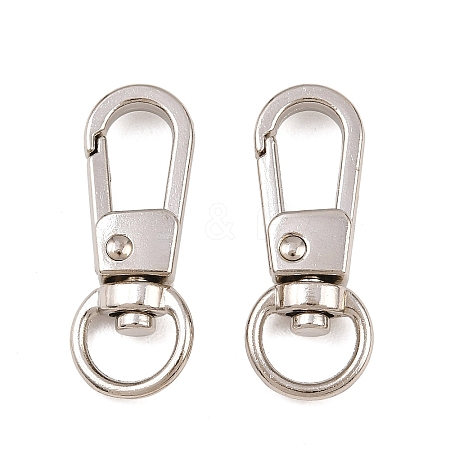 Alloy Swivel Clasps STAS-B121-02P-02-1-1