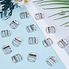 14Pcs Rectangle Alloy Buckles FIND-CY0002-02P-4