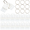 18 Bags ABS Plastic Toilet Paper Dispenser AJEW-CN0006-69-7