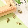 Brass Double Opening Lobster Claw Clasps KK-WH0043-10A-5