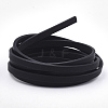 Flat Single Face Imitation Leather Cords LC-T003-04-3