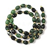 Natural Ruby in Zoisite Beads Strands G-F809-A49-01-4