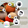 40 Sets 10 Colors Plastic Doll Craft Eyes KY-FH0001-42A-5