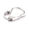 Tarnish Resistant 304 Stainless Steel Leverback Earring Findings STAS-B003-05P-2