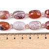 Natural Fire Crackle Agate Beads Strands G-K393-G02-12x16-5