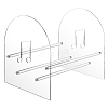 Arch Shaped Acrylic Vinyl Record Storage Holder Rack ODIS-WH0070-02-8