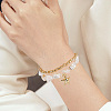 6Pcs Adjustable Waxed Cotton Cord Braided Bead Bracelets and Natural Quartz Crystal Bead Bracelets Sets BJEW-SC0001-53-5