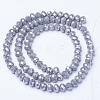 Electroplate Glass Beads Strands LS-EGLA-A034-P10mm-B17-2