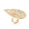 Alloy Adjustable Rings for Women RJEW-B108-06KCG-02-6