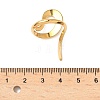 304 Stainless Steel Open Cuff Rings for Women RJEW-Z103-01G-01-3