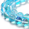 Transparent Glass Beads GLAA-B022-8mm-17-3