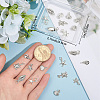 24Pcs 6 Styles Brass Pendants KK-BBC0022-75-3