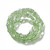 Transparent Electroplate Glass Beads Strands GLAA-C023-03A-2