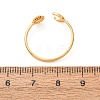 304 Stainless Steel Cuff Open Rings SA-CBA4160-34G-5