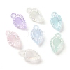 Transparent Frosted Acrylic Pendants OACR-C013-37-1