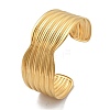 304 Stainless Steel Cuff Bangles BJEW-B108-13G-4