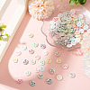 200Pcs 2-Hole Resin Buttons BUTT-TA0001-60C-5