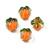 20Pcs Autumn Theme Handmade Lampwork Beads LAMP-FP0001-09-2