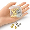 32Pcs 2 Colors Alloy Locking Pin Backs FIND-YW0001-84-5