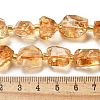 Natural Citrine Beads Strands G-H074-C02-02-5