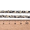 Natural Dalmatian Jasper Beads Strands G-Q606-46A-01-5