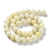 Natural Jade Beads Strands G-L609-A01-02-3